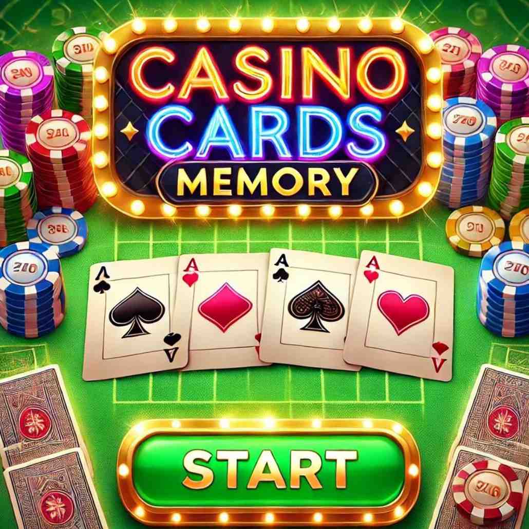 Casino Cards Memory